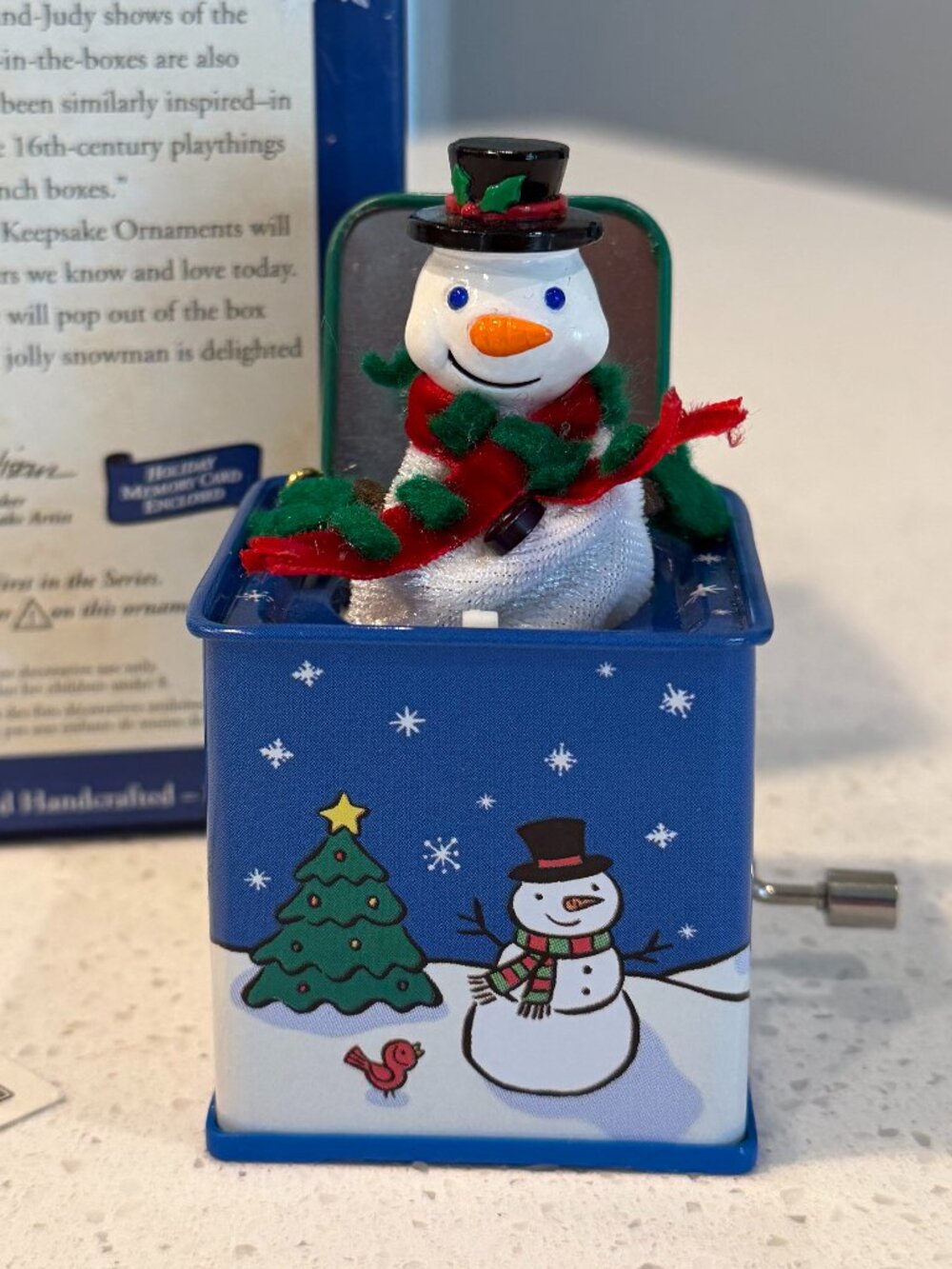 Hallmark Pop! Goes the Snowman Ornament #1